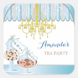 Vrijgezellenfeest Tea Party Stickers