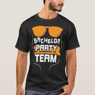 Vrijgezellenfeest Team Bruidegom Bruid T-shirt