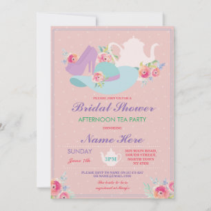 vrijgezellenfeest Teapot Pet Shoes Bachelorette Pa Kaart