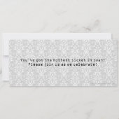 Vrijgezellenfeest Ticket-uitnodigingen Kaart (Achterkant)