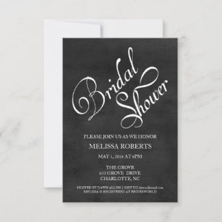 vrijgezellenfeest uitnodigen | Chalkboardscript Kaart