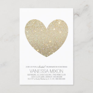 vrijgezellenfeest uitnodigen   Heart Fab Bride Kaart