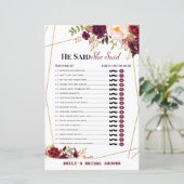 Vrijgezellenfeest van Bourgogne (Staand voorkant)