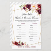 Vrijgezellenfeest van Bourgogne (Voorkant / Achterkant)