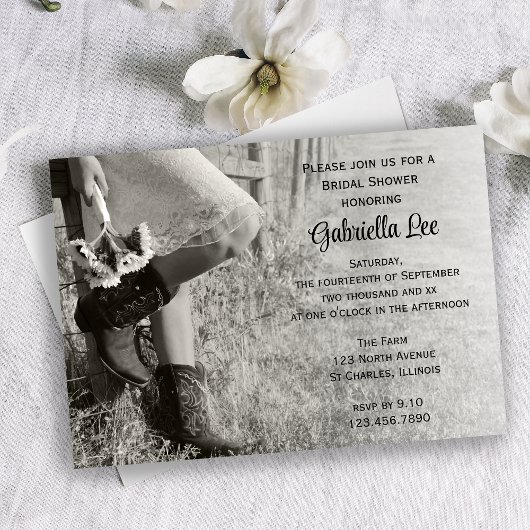 Vrijgezellenfeest van Cowgirl en Sunflower Country Kaart