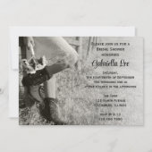 Vrijgezellenfeest van Cowgirl en Sunflower Country Kaart (Voorkant)