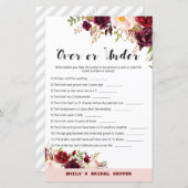 Vrijgezellenfeest van de Bourgogne (Voorkant / Achterkant)