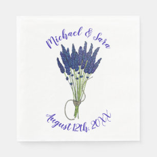 Vrijgezellenfeest van de lavendel Bunch Garden Par Servet