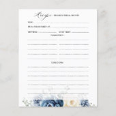 Vrijgezellenfeest van de mosterd Blue Navy Champag (Voorkant)