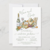 Vrijgezellenfeest van de Raad voor Wijn- en kaasbe Kaart (Voorkant)