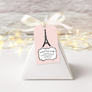 Vrijgezellenfeest van de Romance van parijs dank u Cadeaulabel