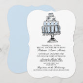 Vrijgezellenfeest van de roodbruine bruiloft kaart (Voorkant / Achterkant)