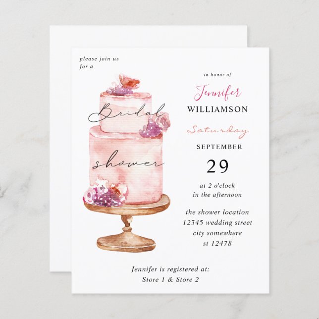 Vrijgezellenfeest van de roze tas (Voorkant / Achterkant)