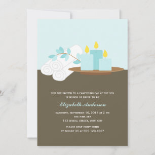 Vrijgezellenfeest van de spa {aqua} kaart