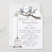 Vrijgezellenfeest van de vogelgriep Kaart (Voorkant)