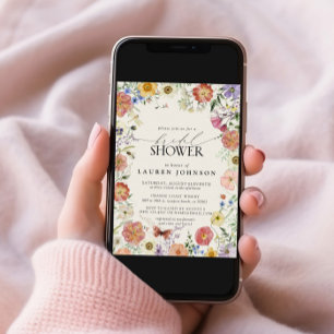 Vrijgezellenfeest van geperste wilde Lijsten Kaart