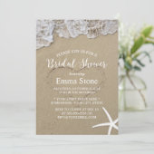 Vrijgezellenfeest van het strand van Starfish Summ Kaart (Staand voorkant)