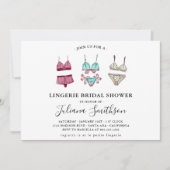 Vrijgezellenfeest van Lingerie Kaart (Voorkant)