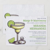 Vrijgezellenfeest van Margs & Matrimony Kaart (Voorkant / Achterkant)