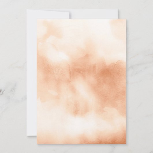 Vrijgezellenfeest van Soft Earthy Floral Desert Ca Kaart (Achterkant)