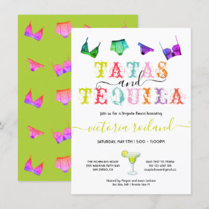 Vrijgezellenfeest van Tatas en Tequila Lingerie Kaart