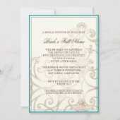  Vrijgezellenfeest van Tropisch Beach Orchid Flora Kaart (Voorkant)