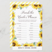 Vrijgezellenfeest van voorjaarszonnebloem, AFGEDRU (Voorkant / Achterkant)