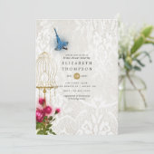   Vrijgezellenfeest vogelras Kaart (Staand voorkant)