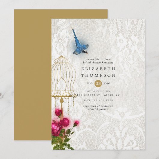   Vrijgezellenfeest vogelras Kaart (Voorkant / Achterkant)