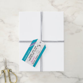 Vrijgezellenfeest voor Blauwe Favoriet Cadeaulabel