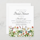 Vrijgezellenfeest voor botanische wilde bloem (Voorkant / Achterkant)