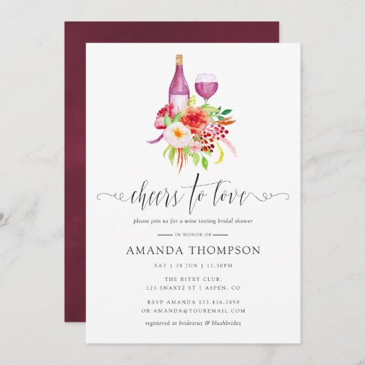  Vrijgezellenfeest voor het testen van tatoeages m Kaart (Voorkant / Achterkant)