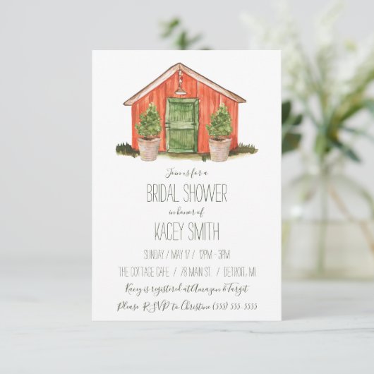 Vrijgezellenfeest voor katoenhoudende bedden kaart (Staand voorkant)