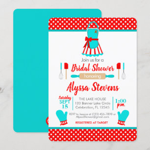 Vrijgezellenfeest voor Red & Blauwgroen Retro-kers Kaart