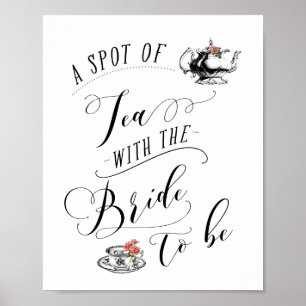  Vrijgezellenfeest voor typografie Tapepartijteken Poster