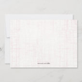 Vrijgezellenfeest voor zwarte en blauwe corset lin kaart (Achterkant)