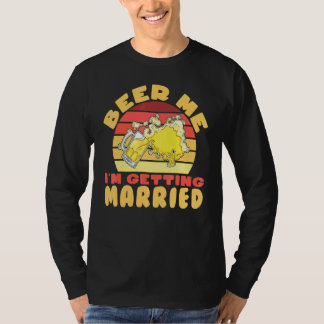 Vrijgezellenfeest Vrijgezel Bier Mij Ik Ga Trouwen T-shirt