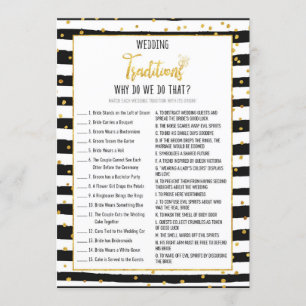 vrijgezellenfeest waarom doen we dat spel? kaart