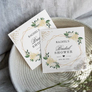 Vrijgezellenfeest Waterverf Chic Gold Glitters Flo Servet