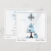 vrijgezellenfeest Wedding Gift Table Uitnodiging (Voorkant / Achterkant)