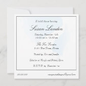 vrijgezellenfeest Wedding Gift Table Uitnodiging (Achterkant)