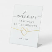 Vrijgezellenfeest Welkomstonderteken voetstuk Reclamebord Met Voetstuk (Voorkant)