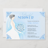 Vrijgezellenfeest witte jurk platte uitnodiging (Voorkant)