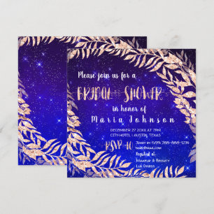 Vrijgezellenfeest Wreated Roos Gold Sky Stars Indi Kaart