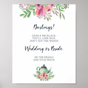 Vrijgezellenfeest Zeg niet dat er een naambordje i Poster