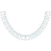 Vrijgezellenfeesten Banner Blauw Zilveren Confetti (Alle)