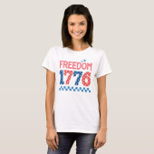 Vrijheid 1776 t-shirt (Voorkant volledig)