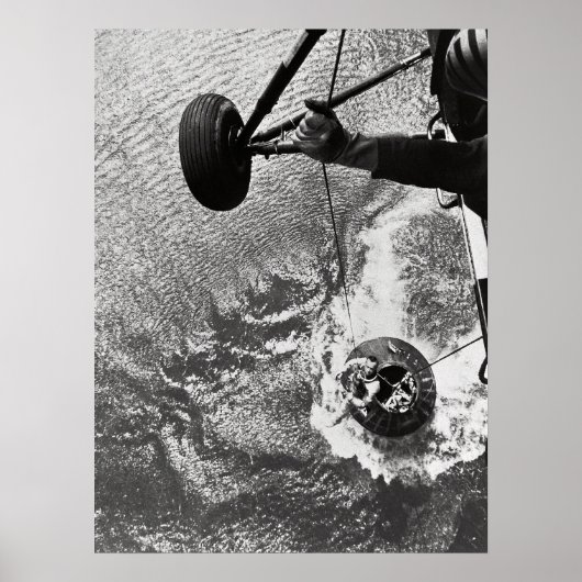 Vrijheid 7 Splashdown & Recovery Poster (Voorkant)