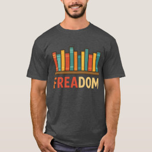 Vrijheid Anti-Verboden Boeken – Lees Verboden Boek T-shirt
