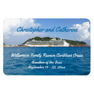 Vrijheid bij Sint Maarten Stateroom Deurmarkering Magneet